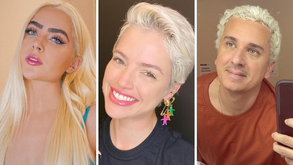 Jade Picon, Agatha Moreira e Rafael Portugal surgiram platinados!