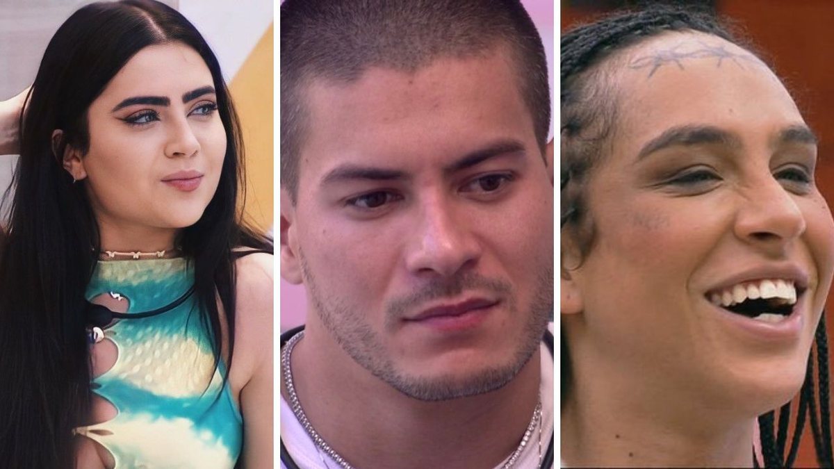 Jade, Arthur e Linn estão no BBB22; veja a reação da web