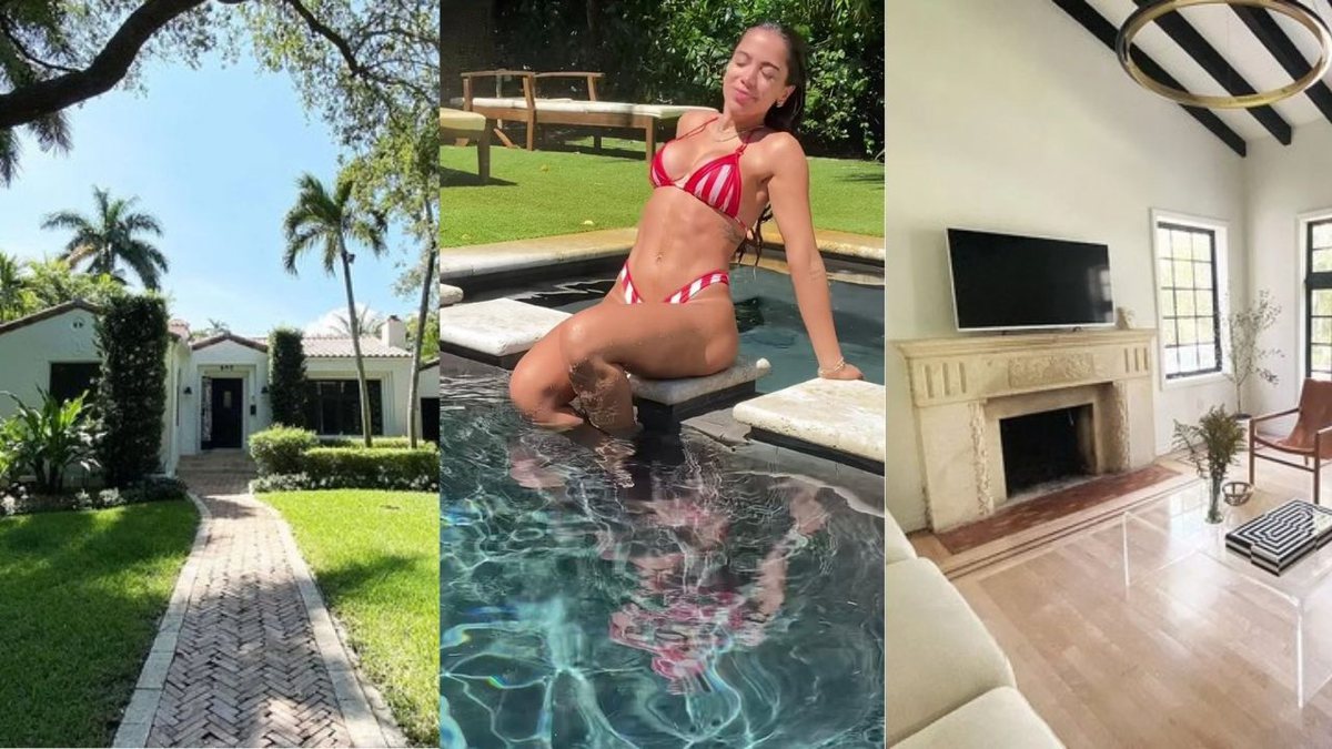 Anitta curte piscina em mansão de R$ 7,9 milhões em Miami; confira os detalhes