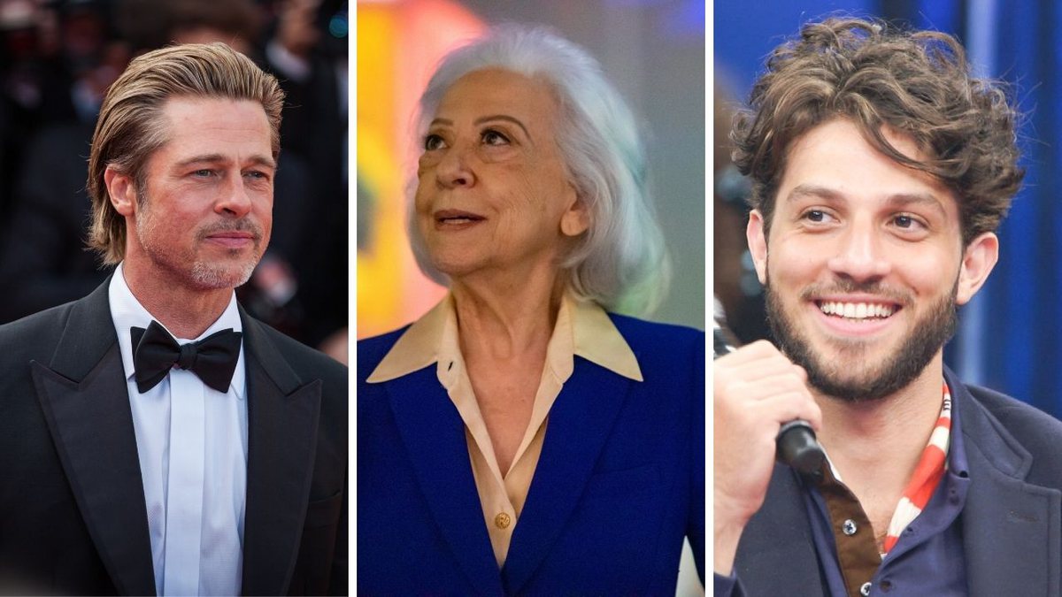 Brad Pitt, Fernanda Montenegro e Chay Suede estão na lista; veja quais são os nomes de registro