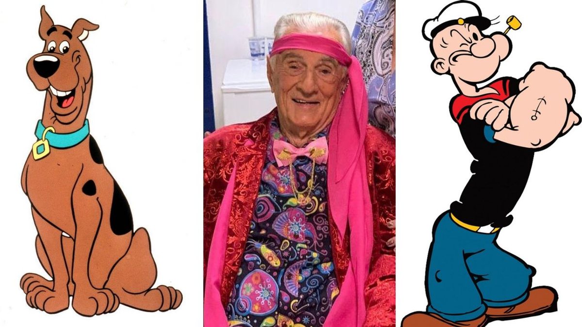 Scooby-Doo, Seu Peru e Popeye; a voz do artista encantou e marcou gerações