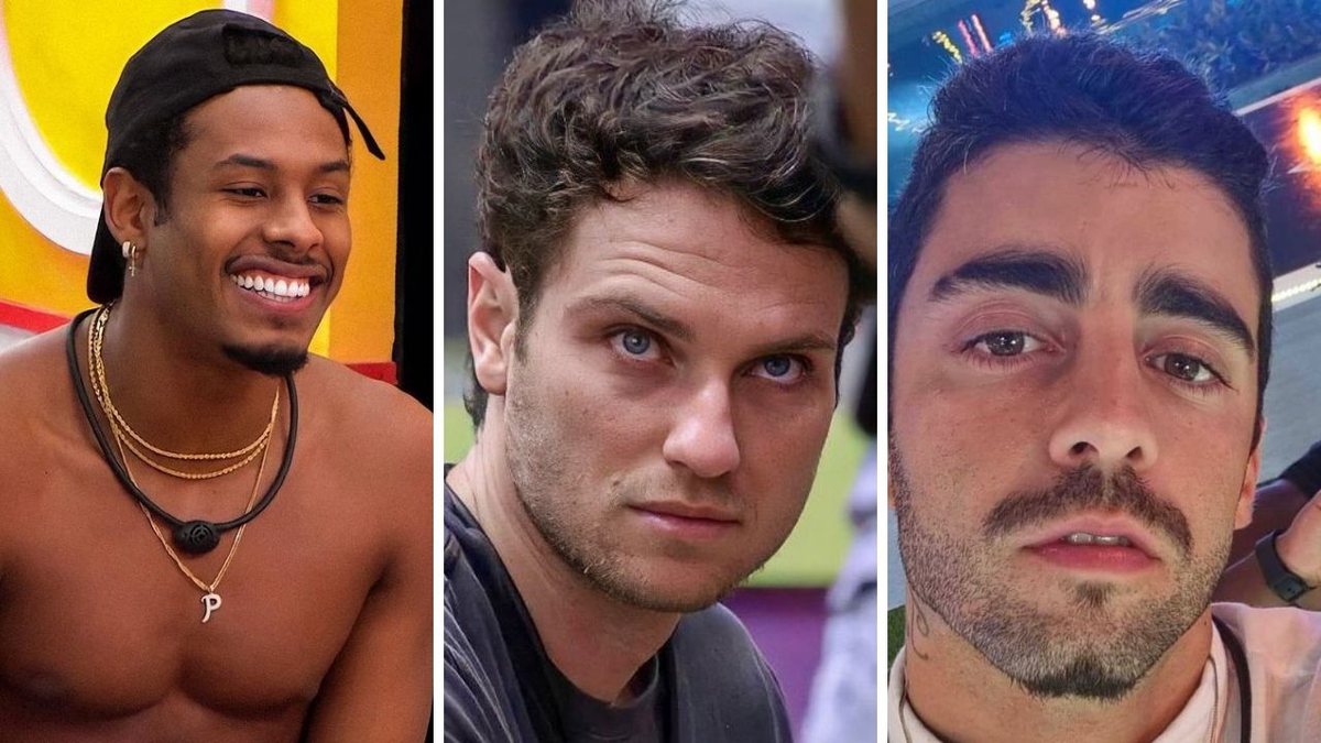 Lucas Bissoli, Paulo André e Pedro Scooby estão no décimo paredão do BBB22