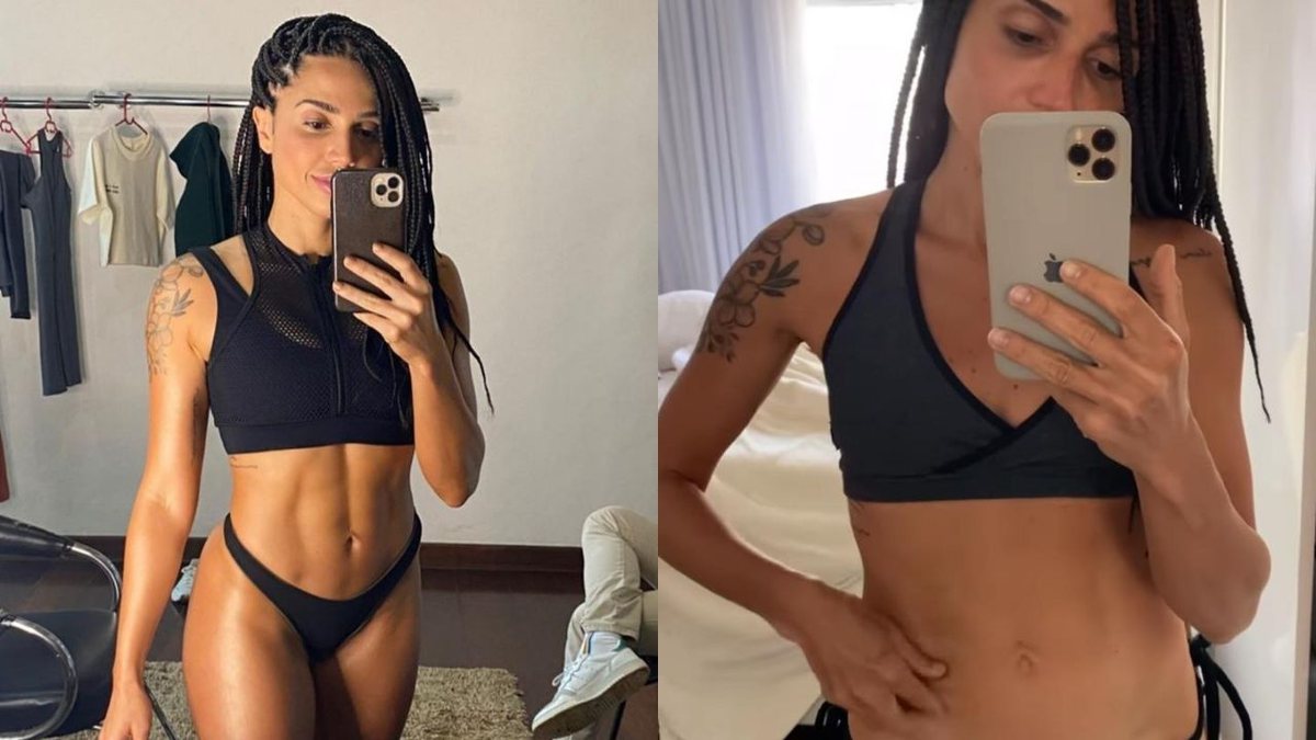 Paula Amorim exibe diferenças no corpo após 