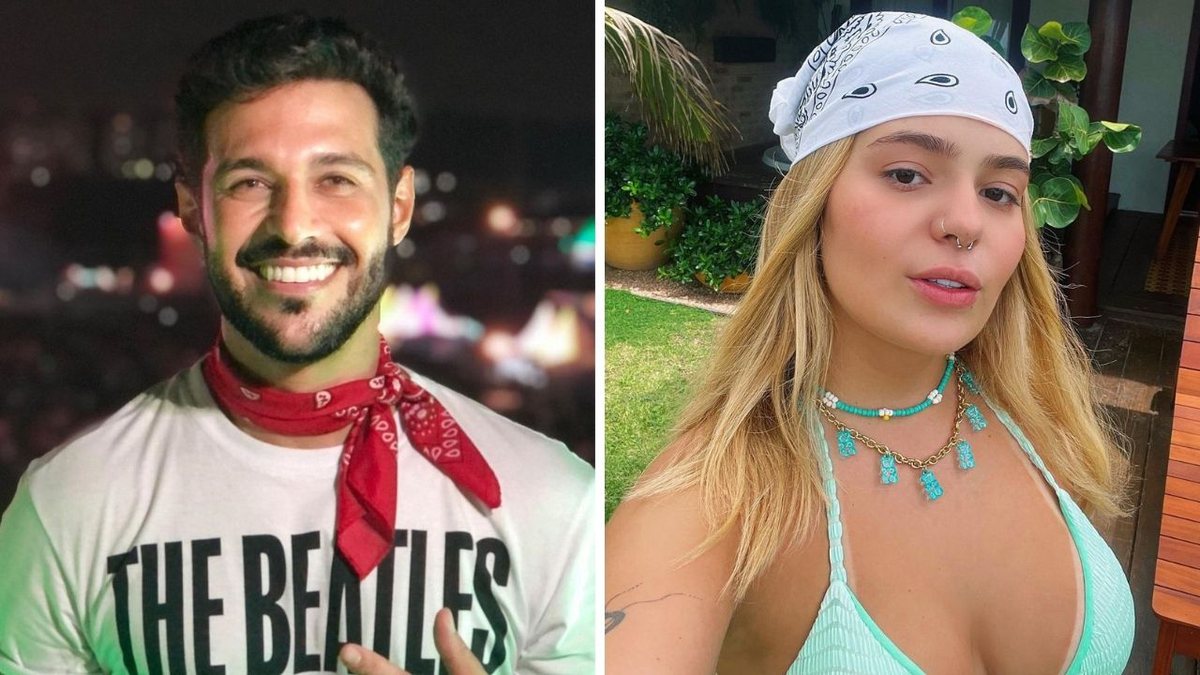 Os dois ex-BBBs foram vistos aos beijos durante o Lollapalooza