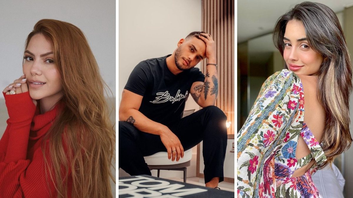 Treta em família! Sarah Poncio, Jonathan Couto e Letícia