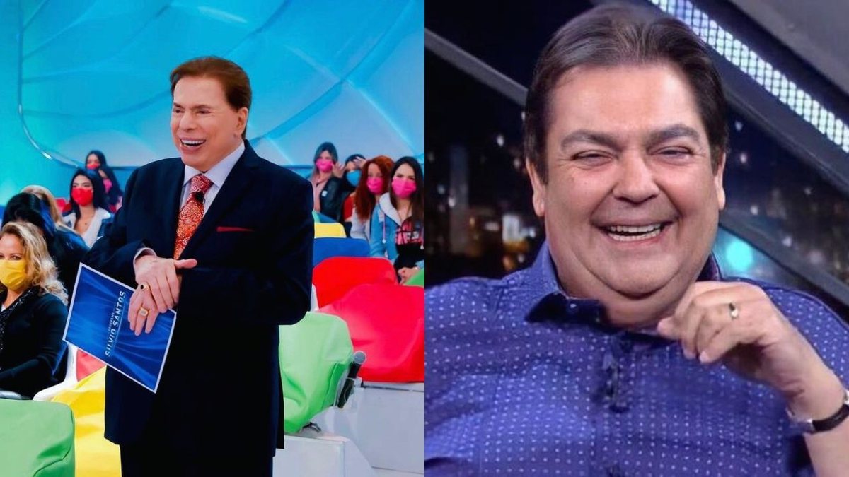 Após ficar afastado da TV por conta da pandemia, Silvio retornou aos estúdios do SBT neste domingo (1)