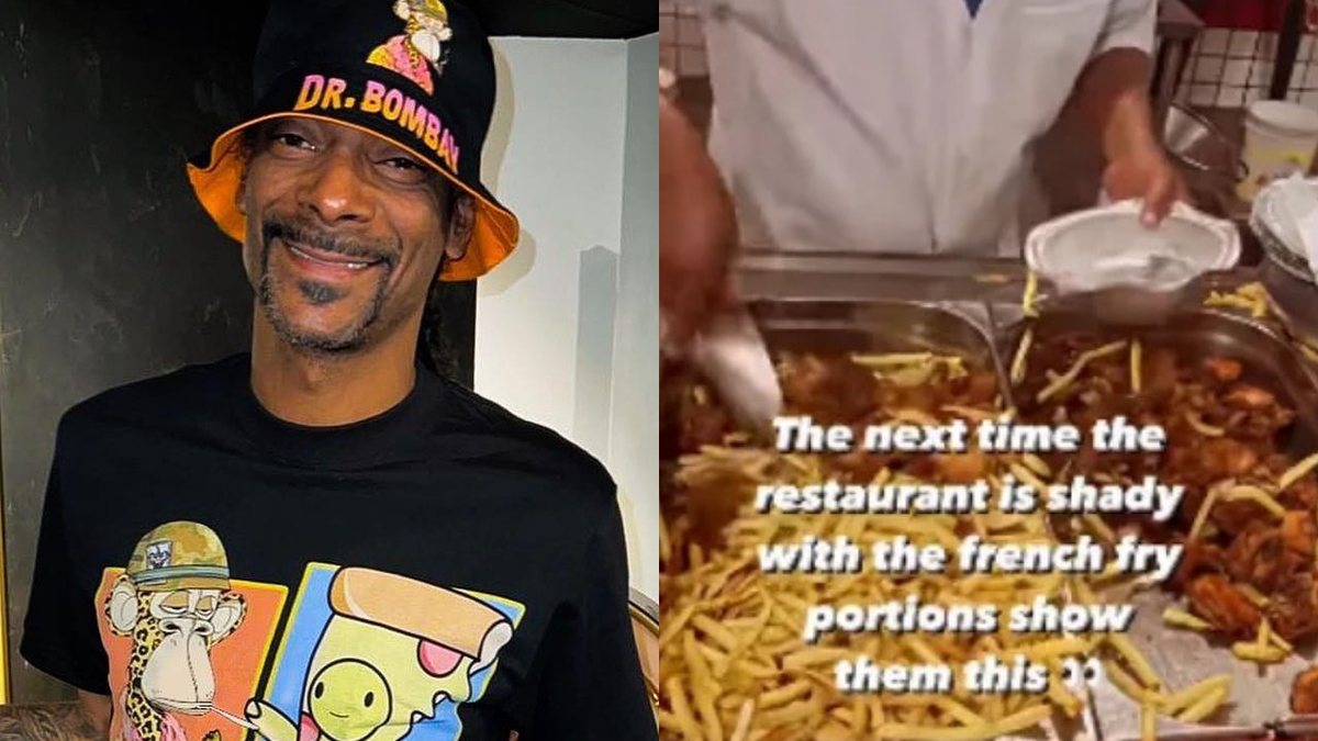 Snoop Dogg se impressiona com batata de Marechal: 