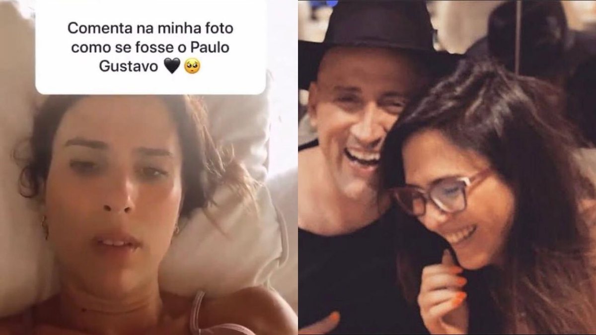 A apresentadora se aborreceu quando respondia algumas perguntas em seu Instagram