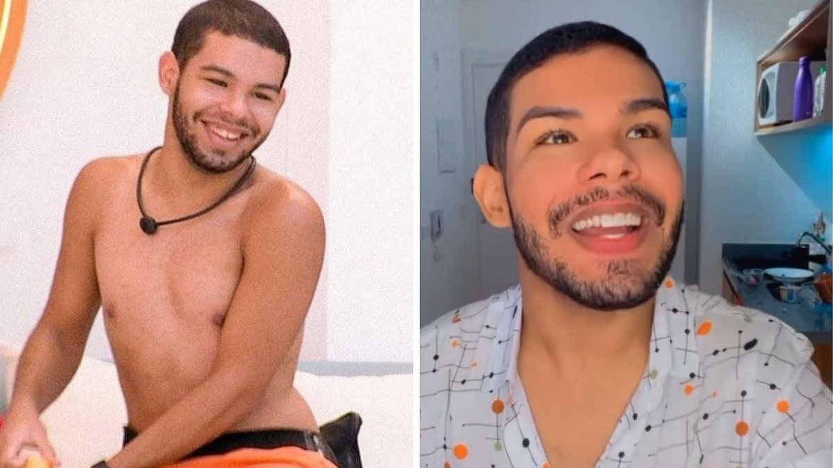 Ainda no confinamento do BBB22, Vyni já havia comentado sobre sua insatisfação com o sorriso; veja o antes e depois