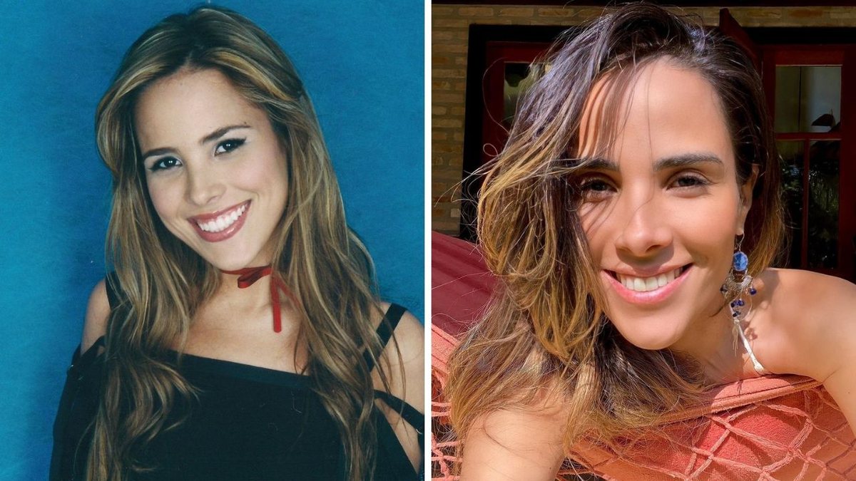 Wanessa posta foto de 20 anos atrás e choca web: 